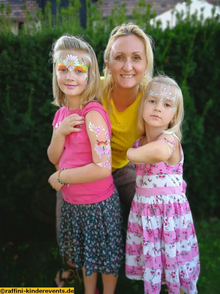 Profi Kinderschminkerin buchen