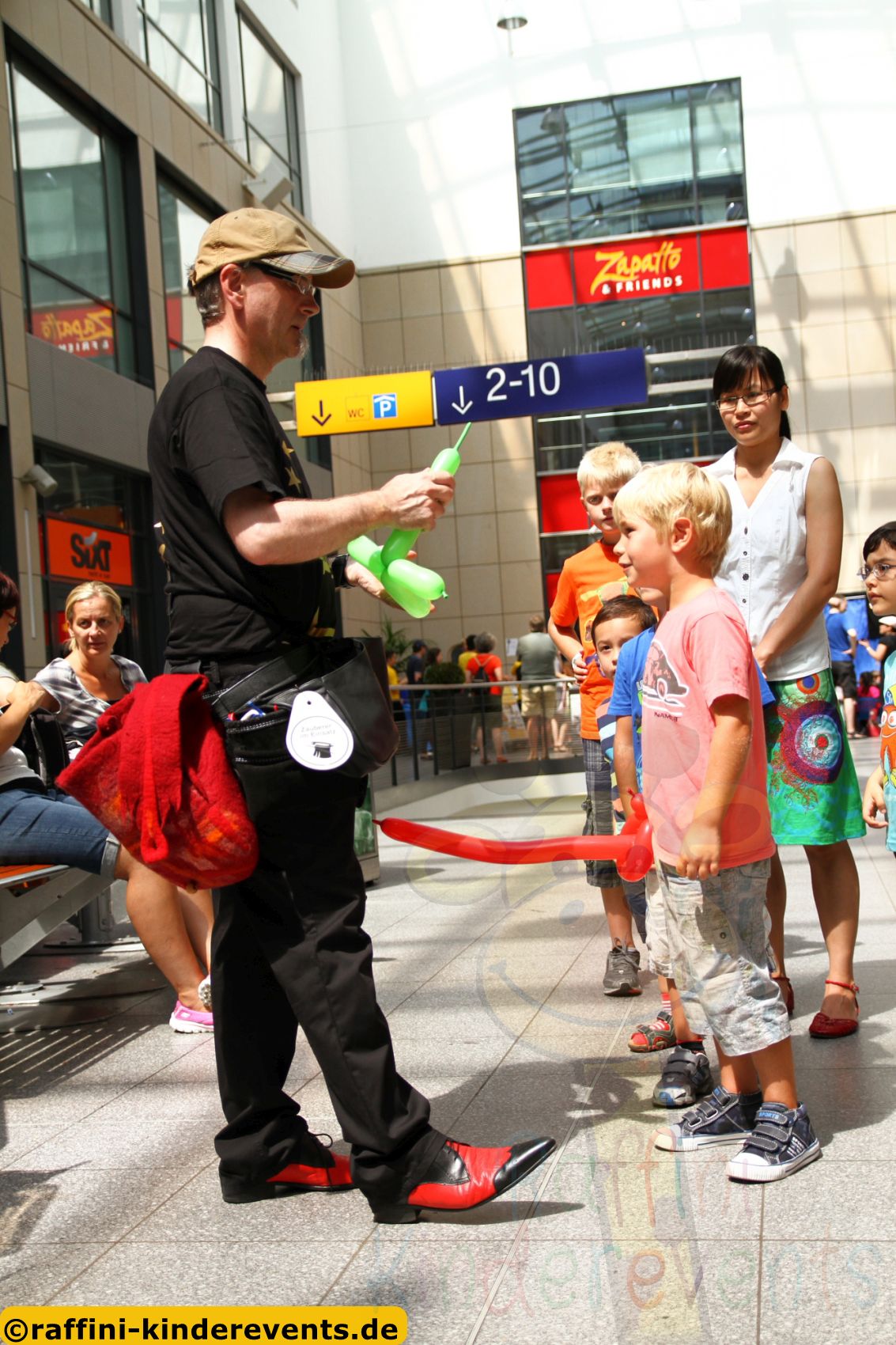 Ballon Zauberer Animation Mannheim