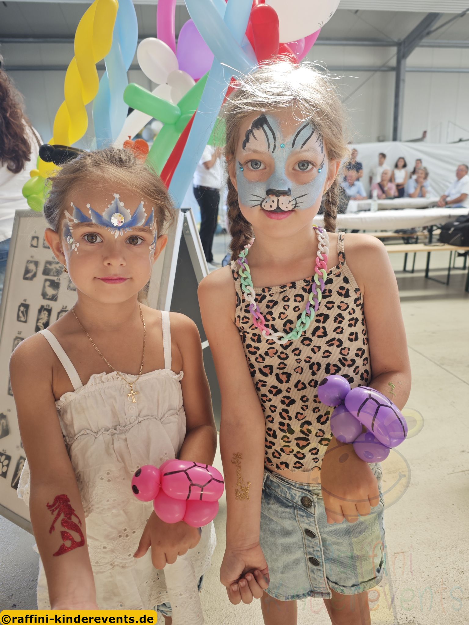 Ballonmodellage, Kinderschminken Firmenfeier Ludwigshafen
