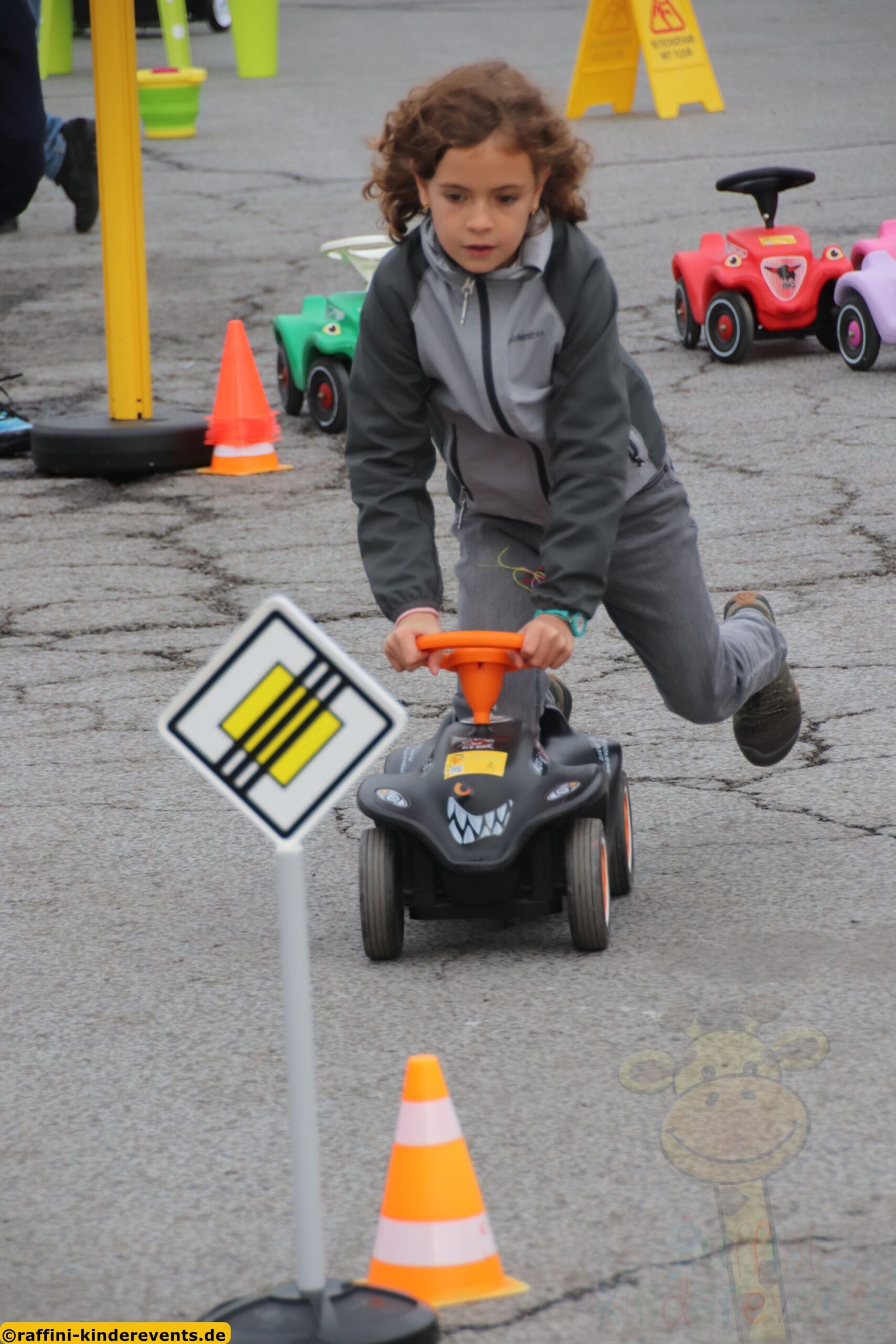 Bobbycar Rennen Firmenfeier Event Ludwigshafen