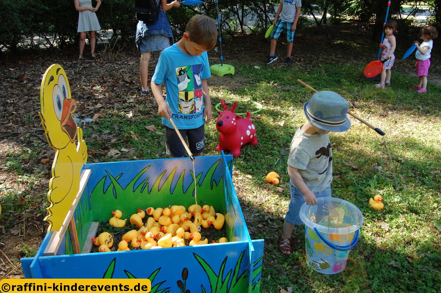 Entchen Angeln Spiele Firmenfeier Rhein-Neckar
