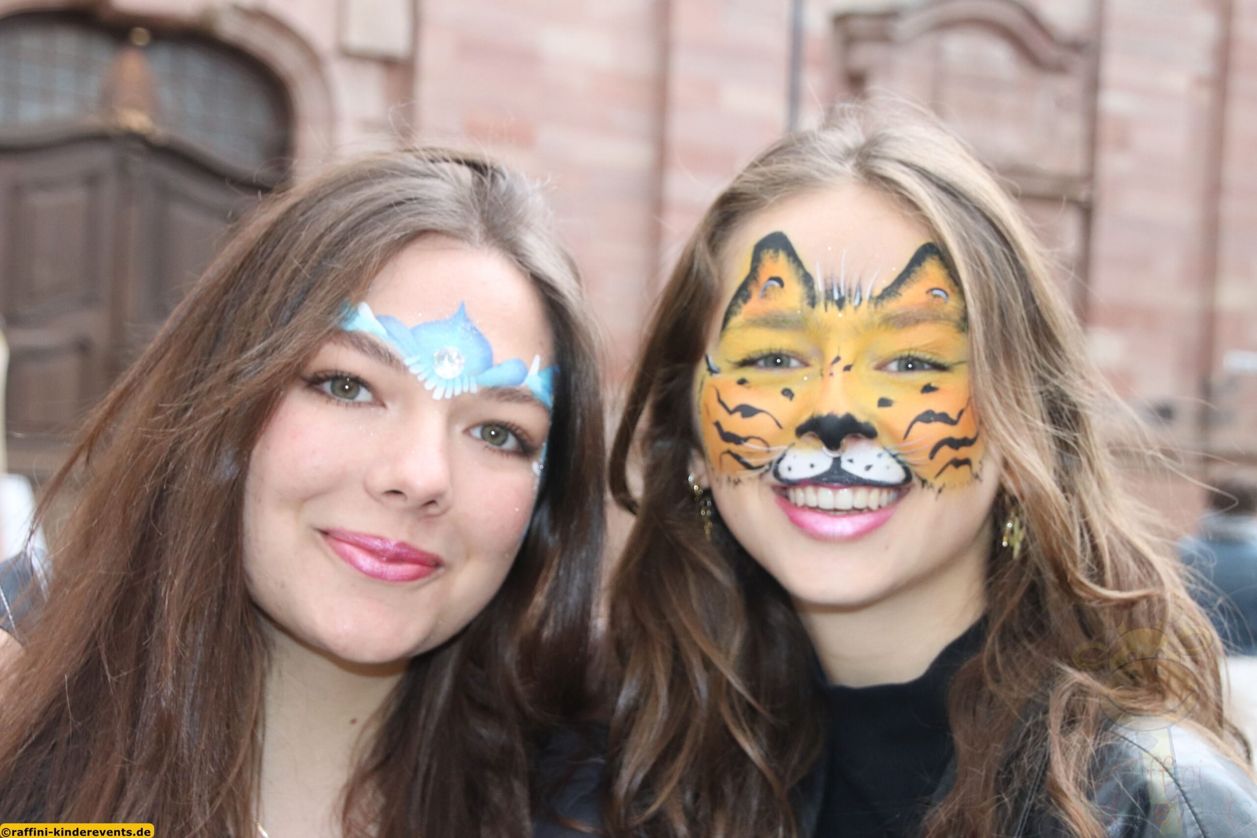 Gassenfest Heidelberg facepainting Tiger