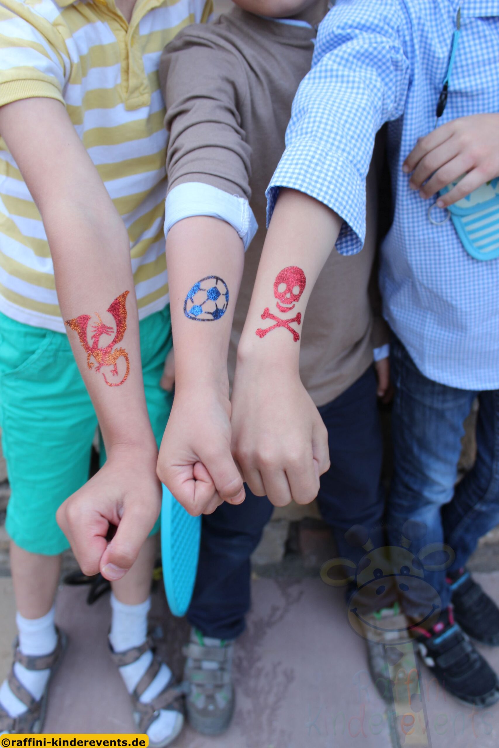 Glitzer Tattoos Beschneidungsfest Mannheim