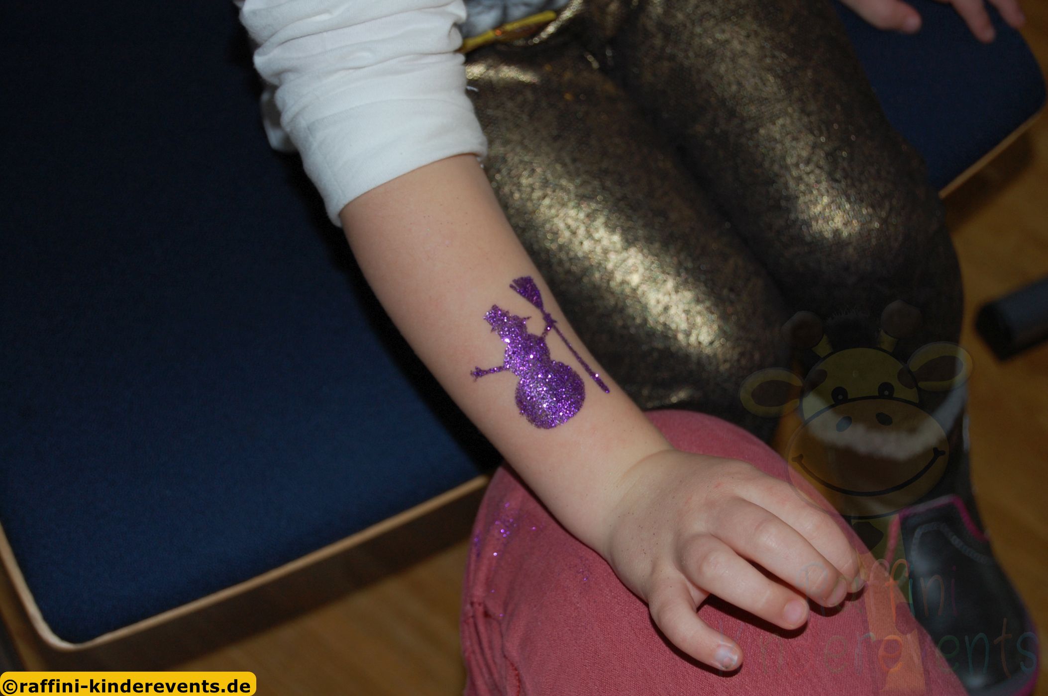Glitzer Tattoos Weihnachten, Advent buchen