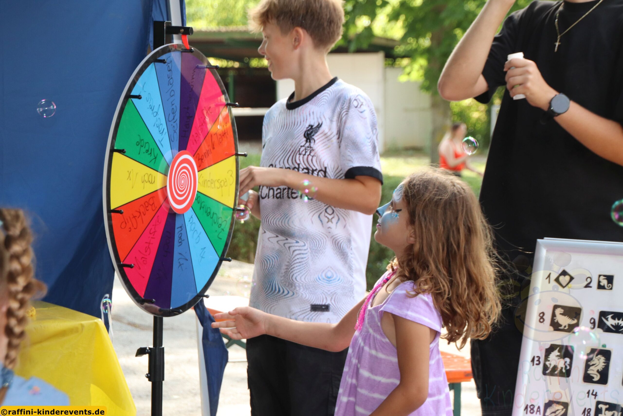 Gluecksrad mieten Mitarbeiterfest Ludwigshafen