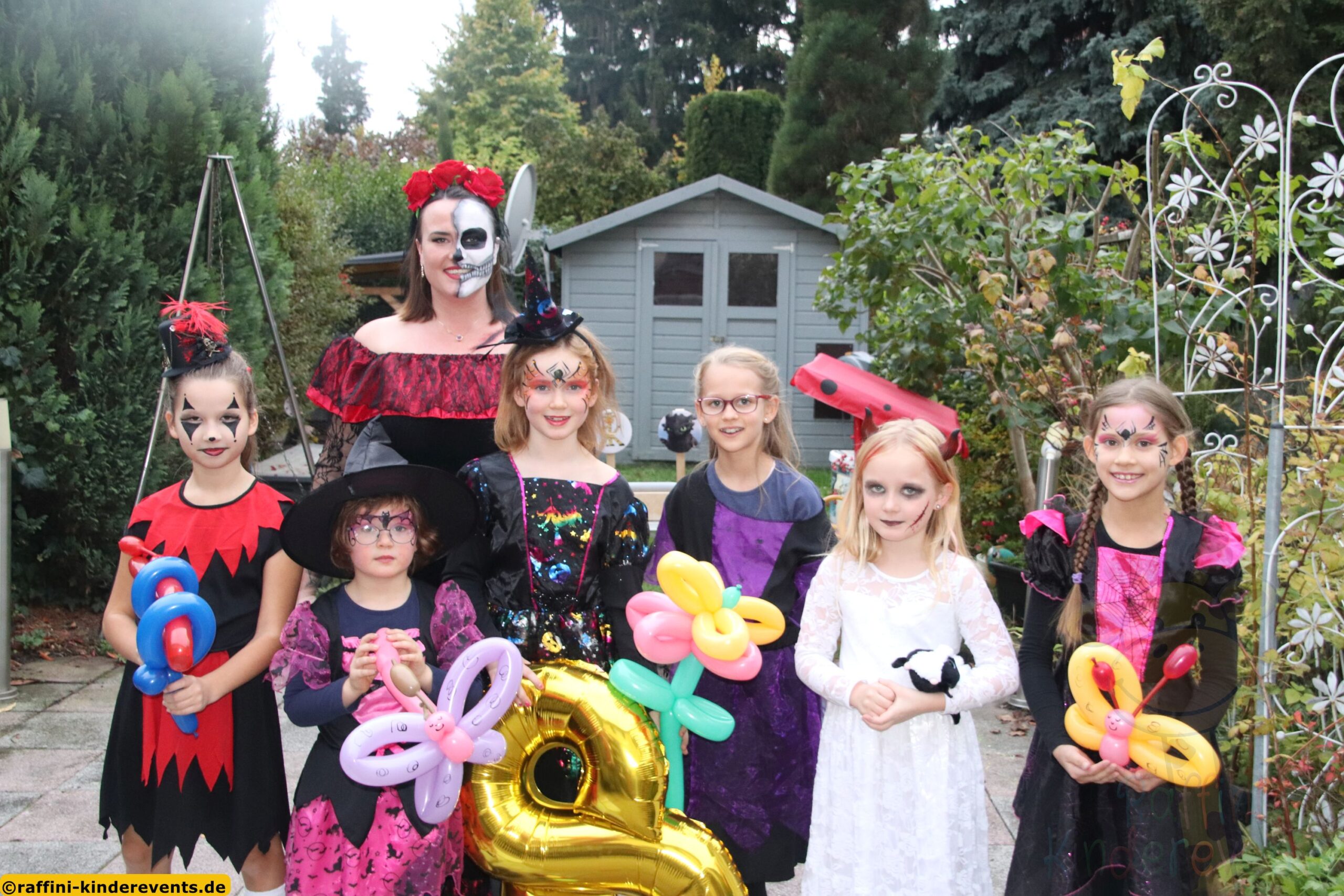 Halloween Facepainting, Kindergeburtstag bad Duerkheim