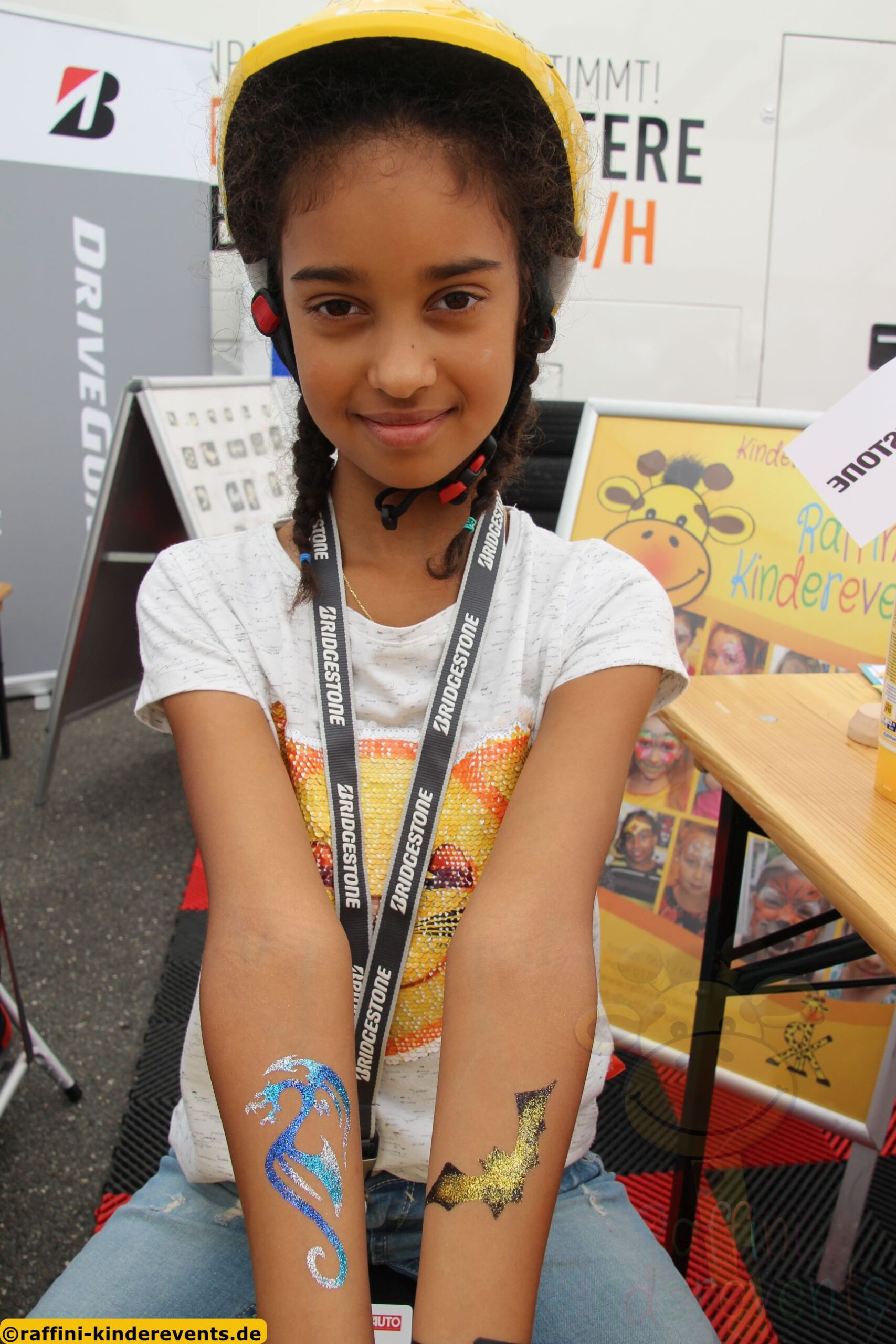 Hockenheimer Ring Bridgestone Kinder tattoos