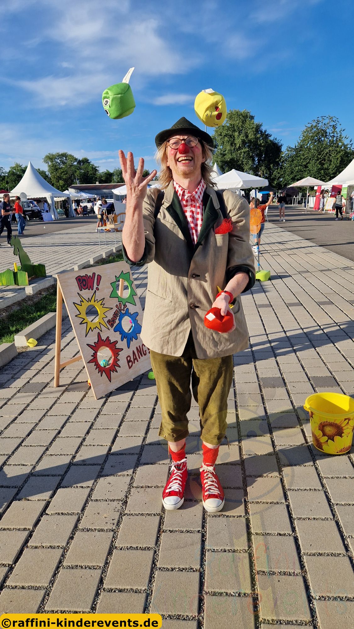 Jonglage Clown Firmenfeier Mannheim