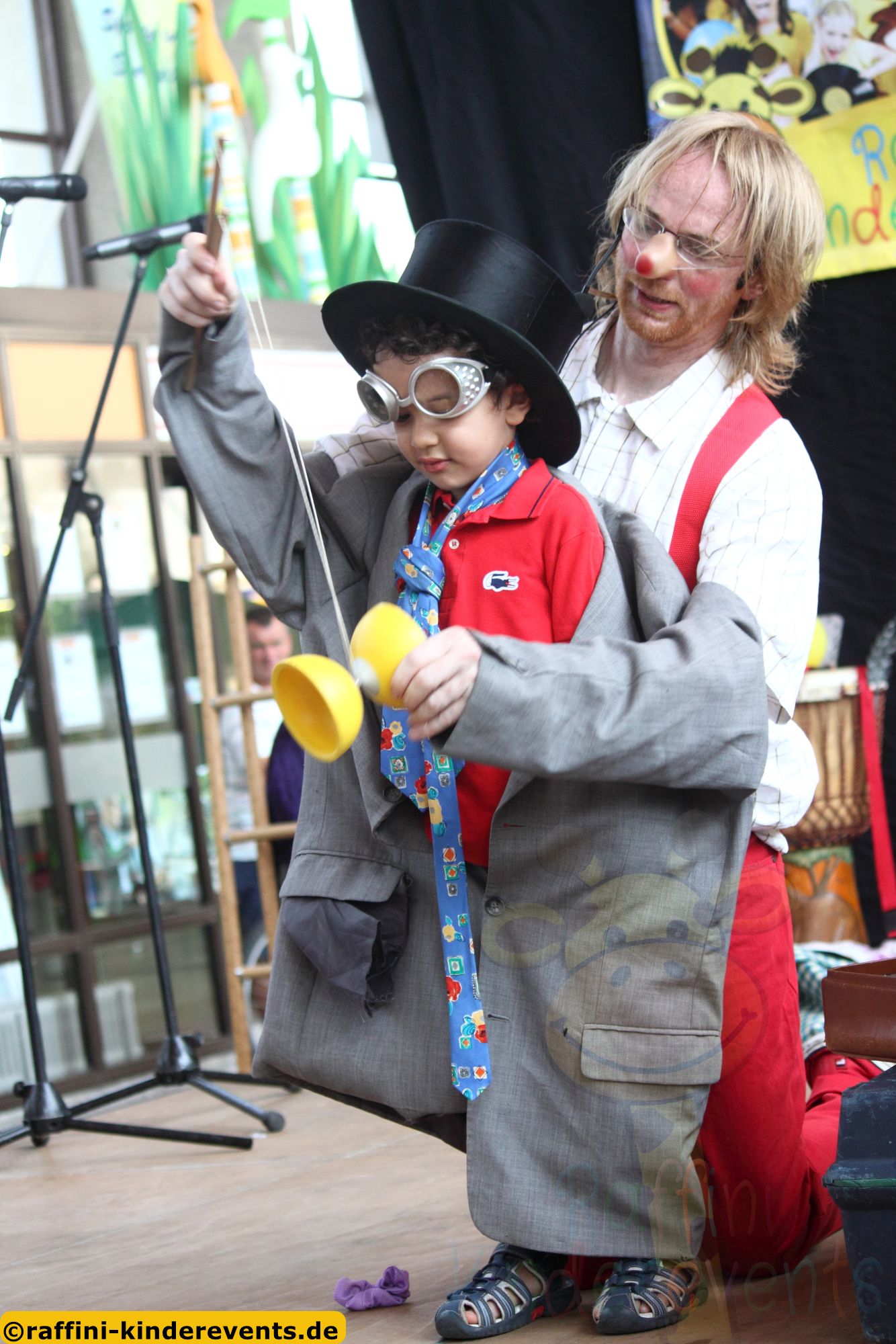Kinder Clown Kuenstler Show Mannheim