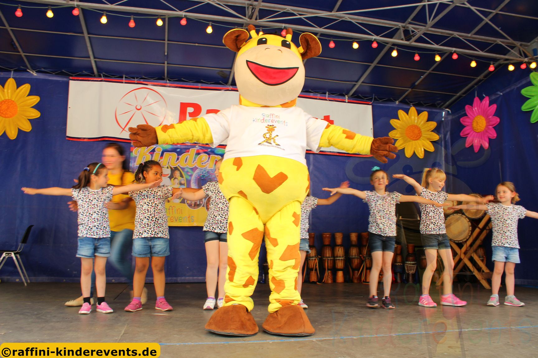 Kinder Disco Show Maskottchen, Rheinland-Pfalz