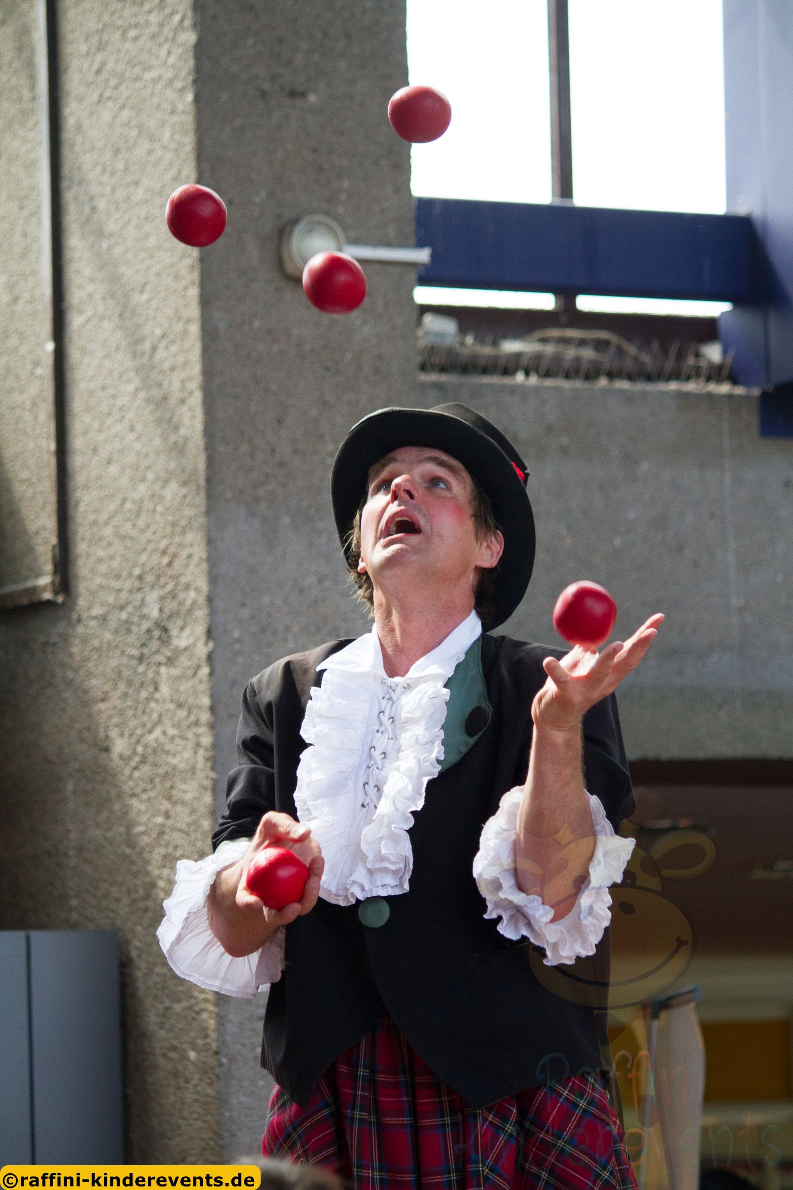 Kinder Jonglage Kuenstler Clown Speyer