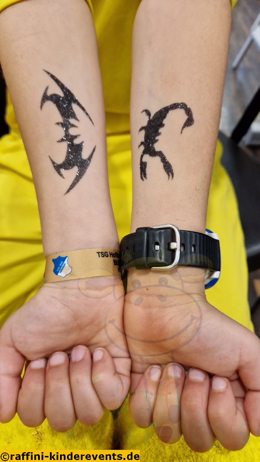 Kinder Sommer Glitzer Tattoos Speyer