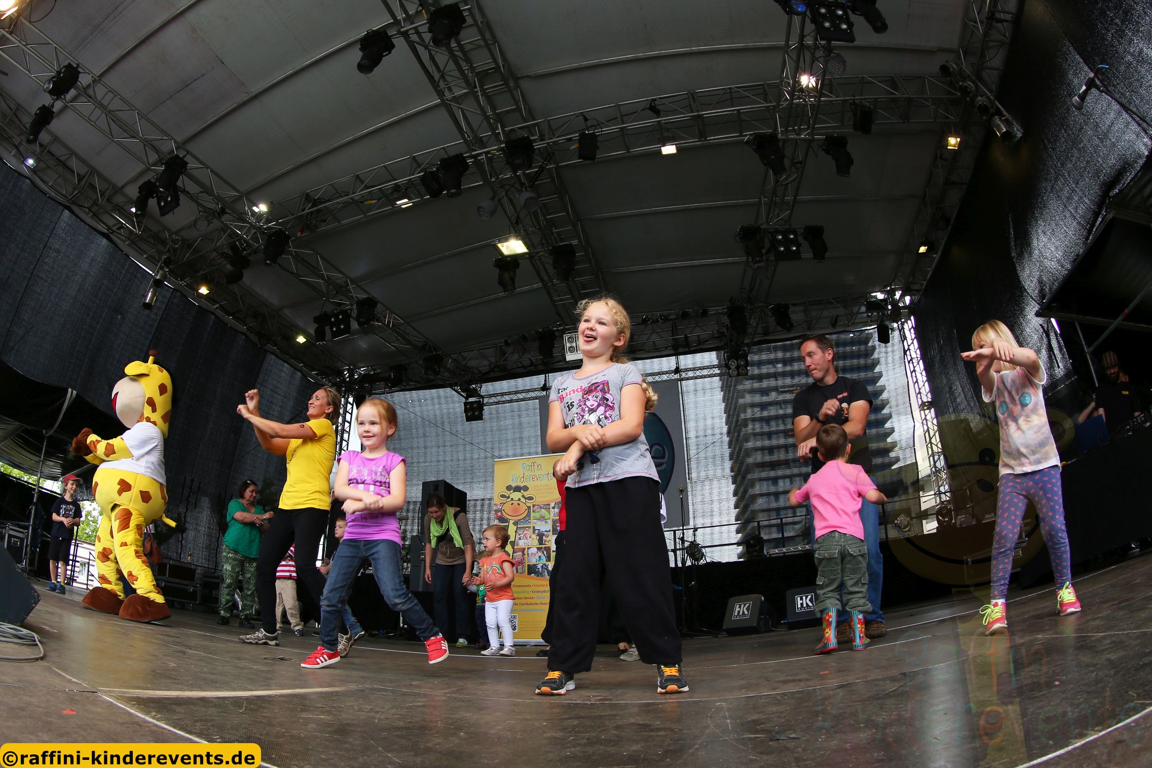 Kinder mini Disco Stadtfest Ludwigshafen