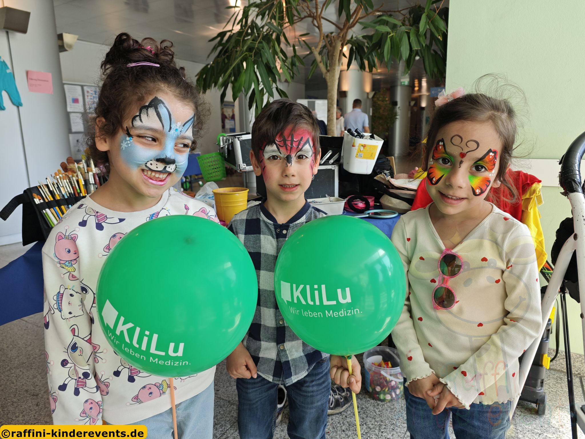 Kinderschminken Klinikum Ludwigshafen