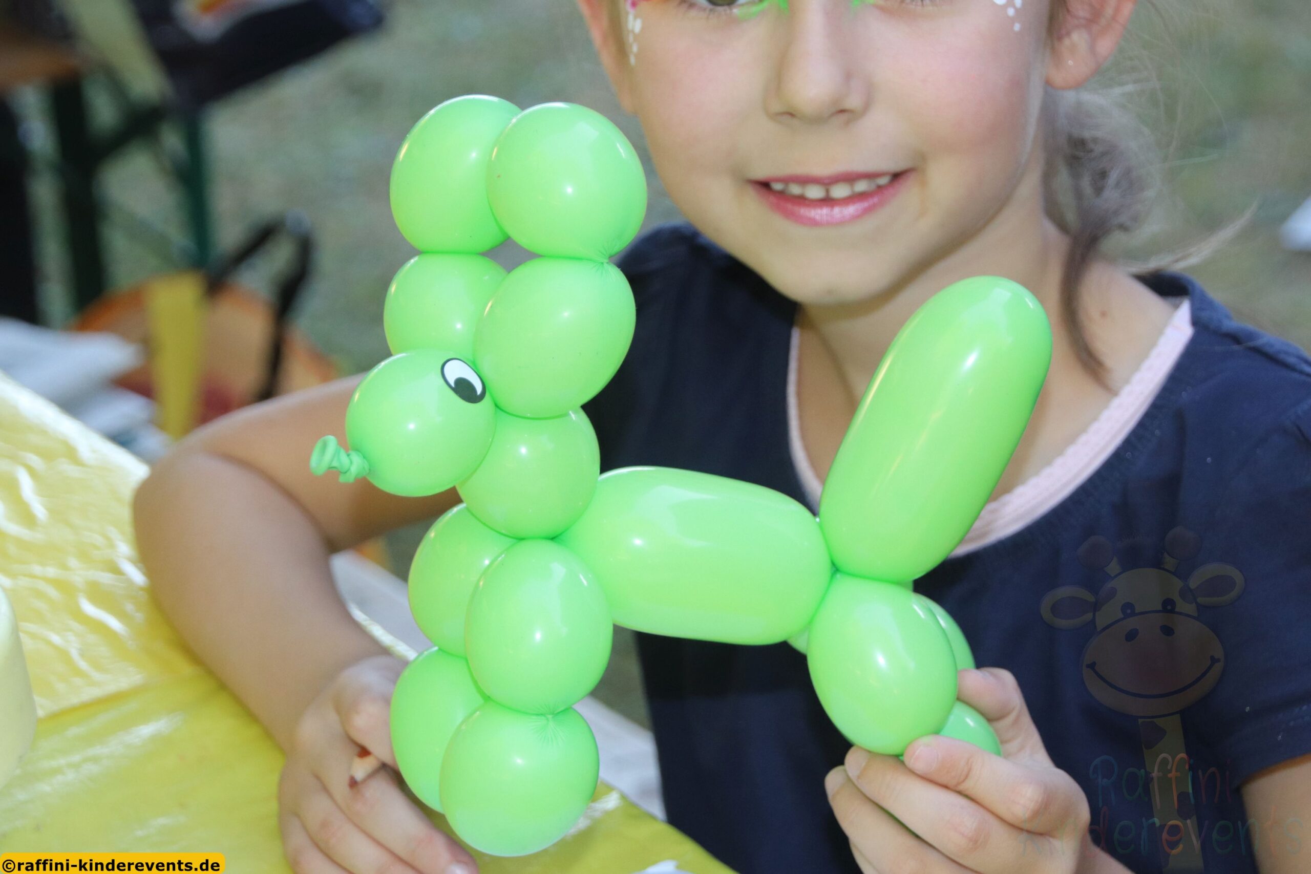 Luftballon Hund Figuren knuepfen Kinder Mannheim