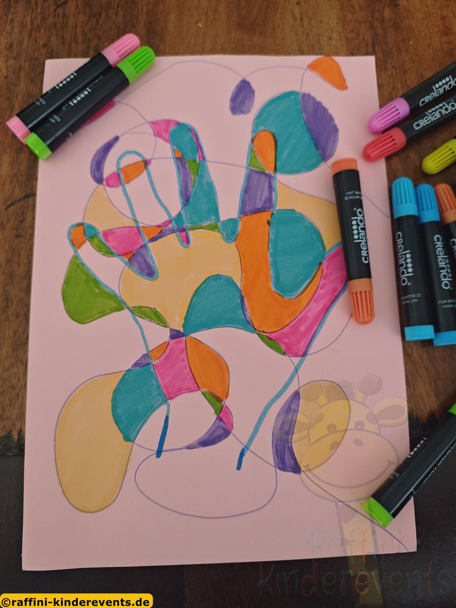 Malecke, neuronales Malen, neurographik