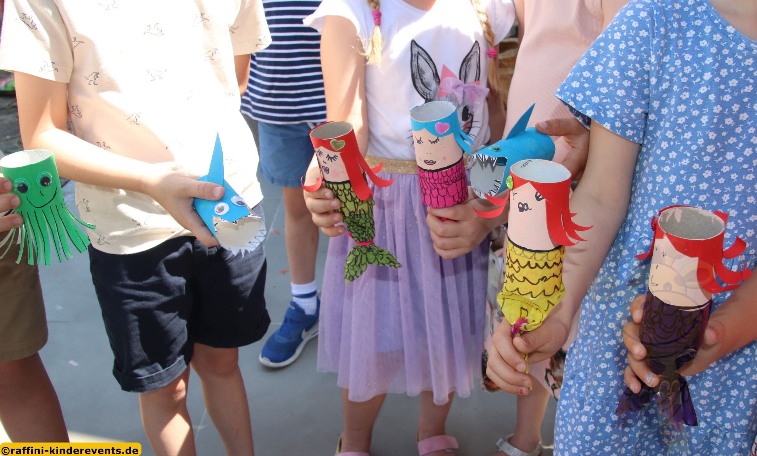 Meejungfrau Kindergeburtstag Basteln Speyer