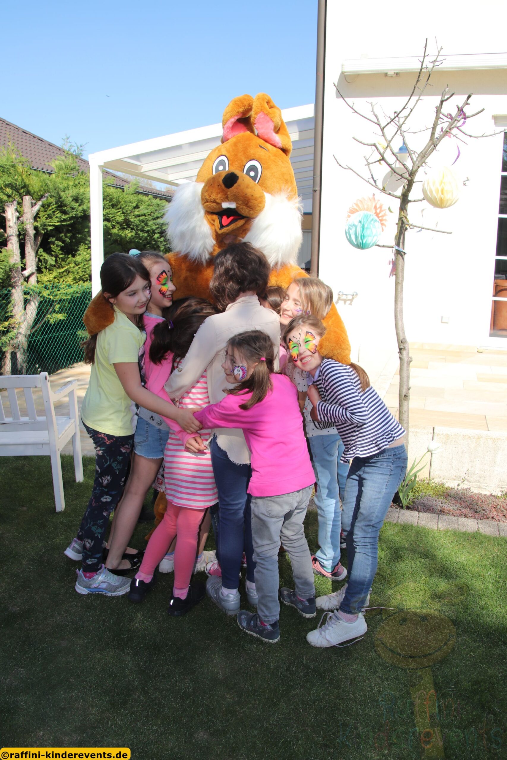 Osterhase Maskottchen mieten Frankenthal