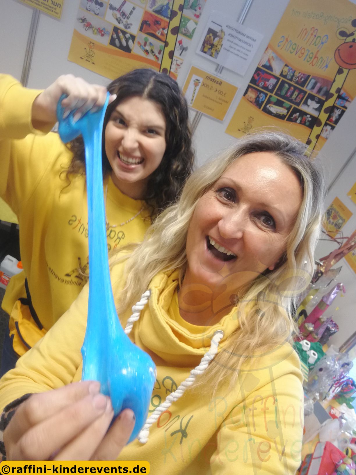 Schleim selber machen Kinderparty