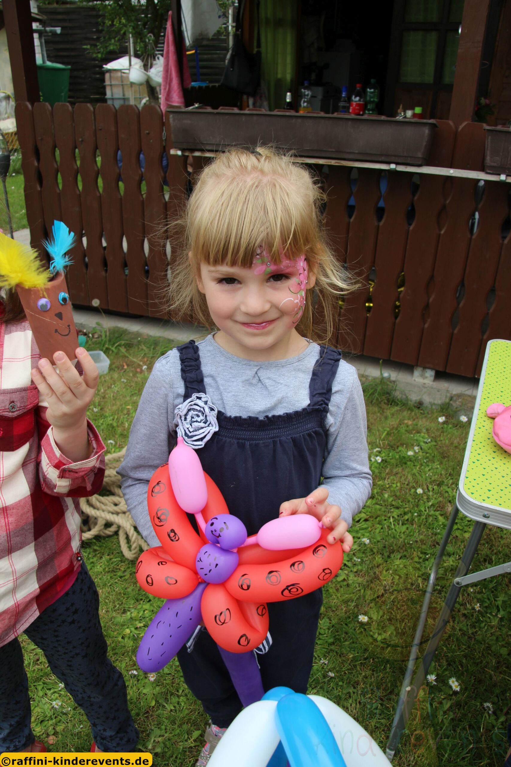 Schmetterling Kinderparty Ballonfiguren