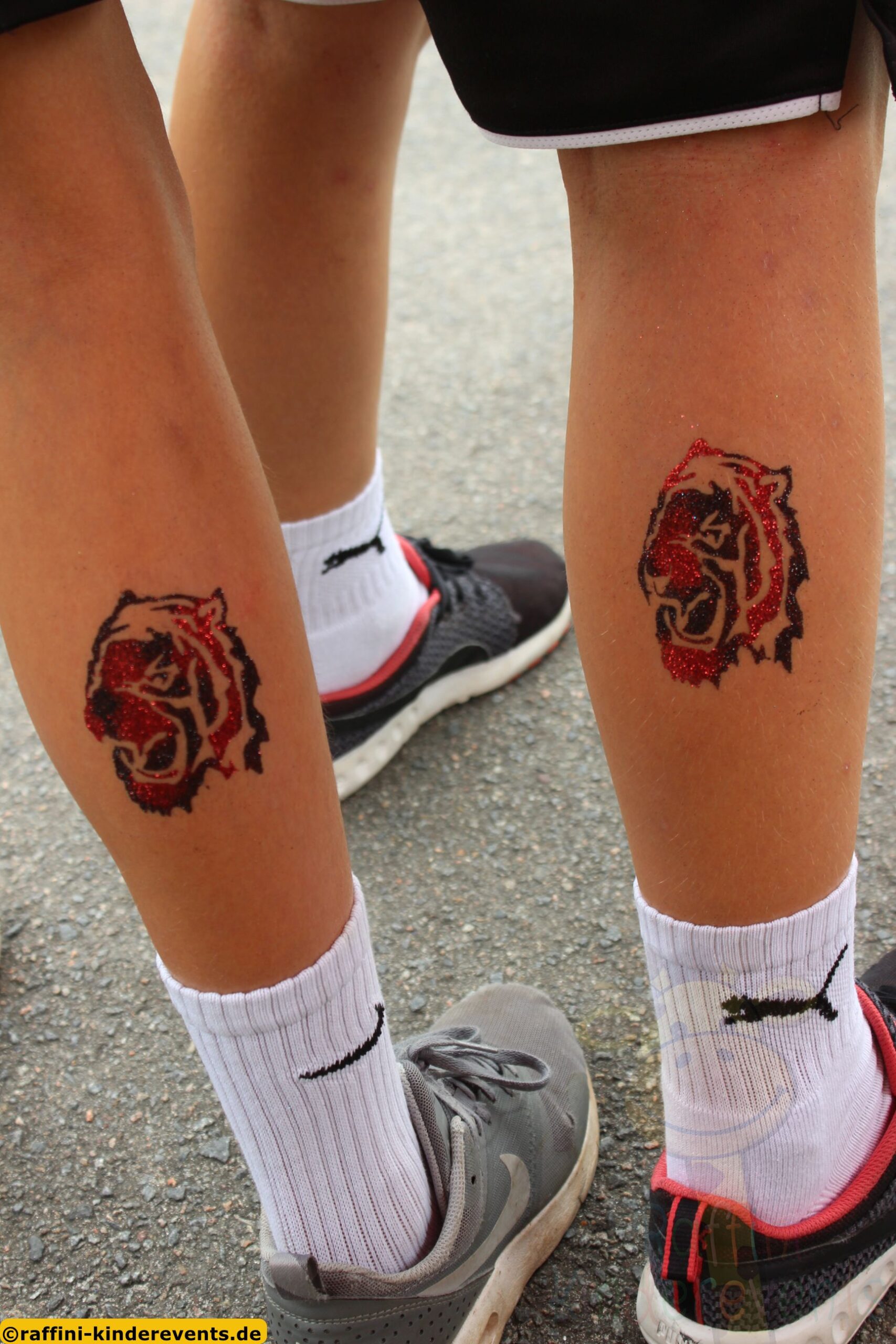 Vereinsfeier Hirschberg Kinder Tattoos