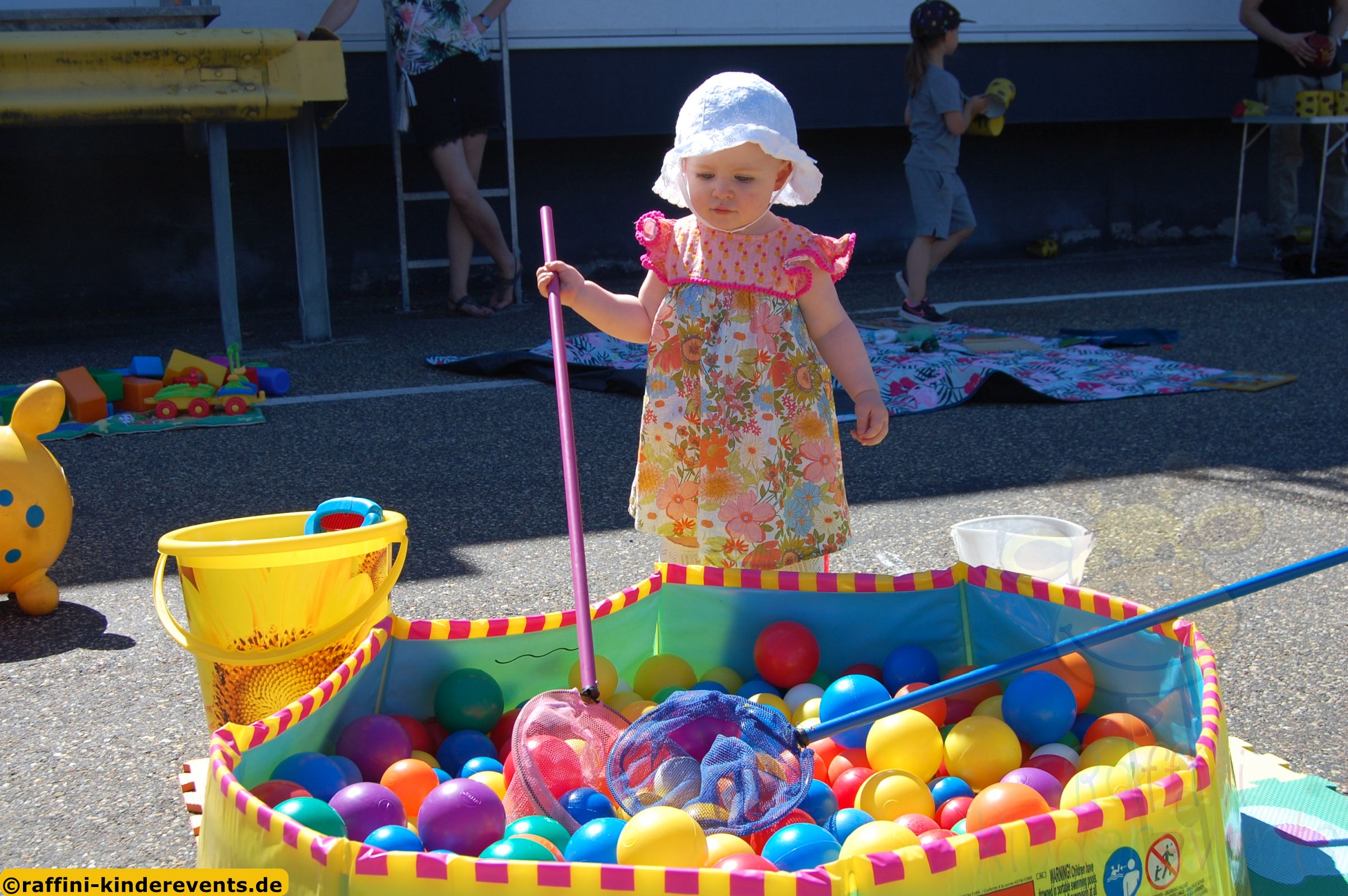 Babyecke, Kleinkinder betreuung Firmenfest