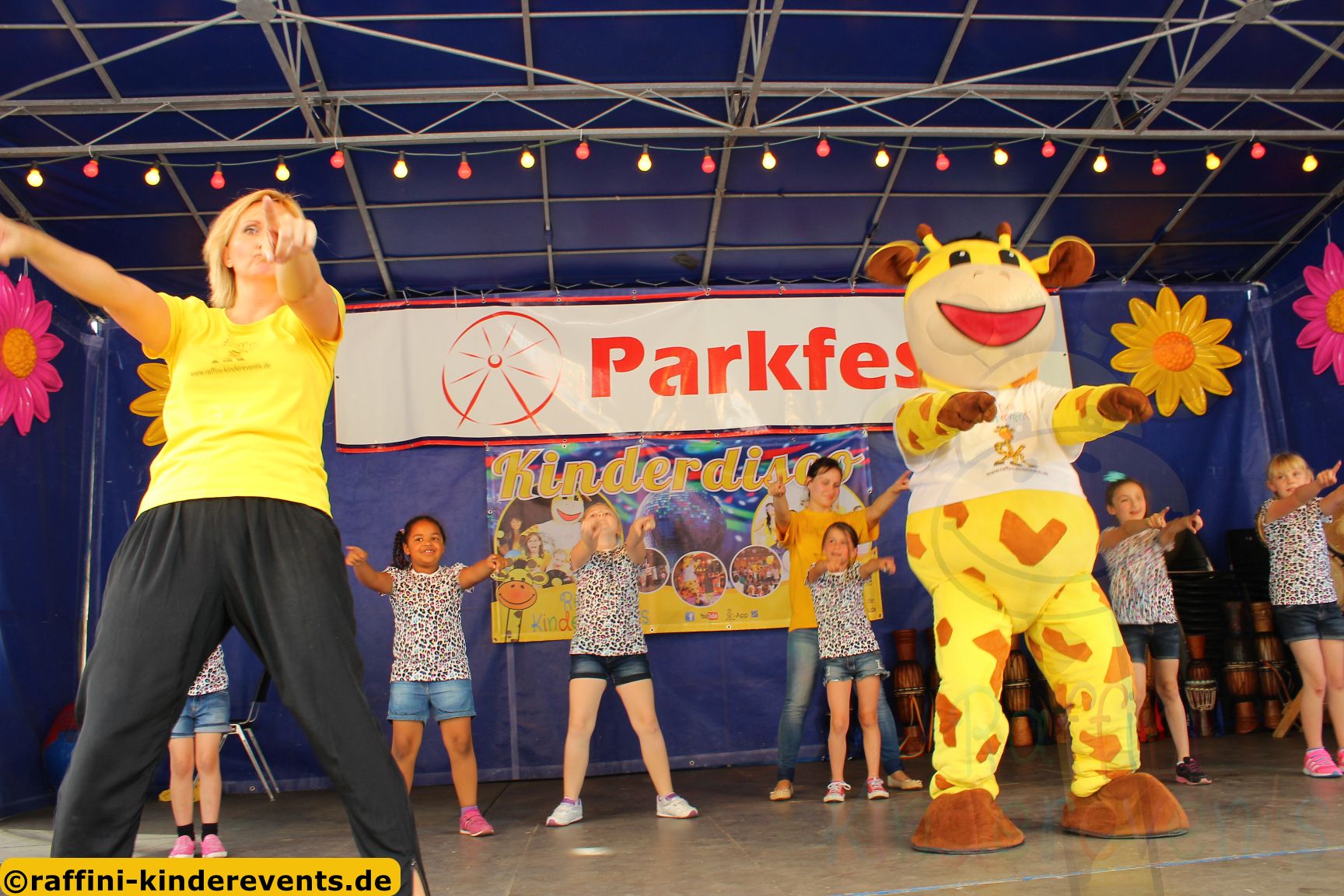 Kinder Minidisco Mitmachshow