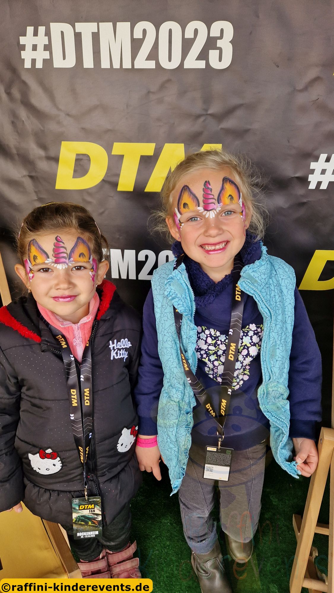 Kinderschminken DTM Hockenheim Ring
