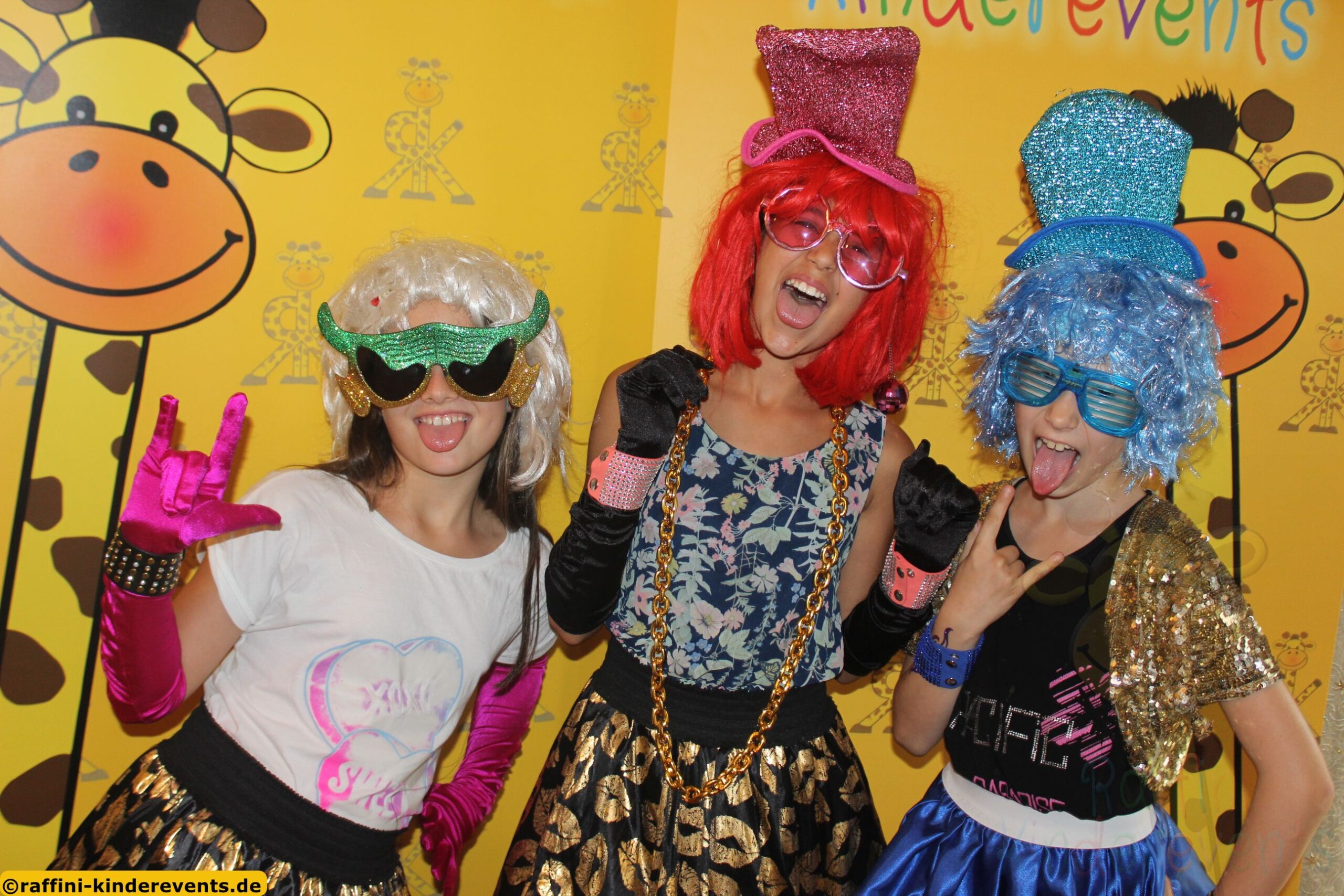 Kostuemen Fotoshooting Kinderparty